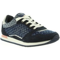 Chaussures Fille Baskets basses Pepe jeans PGS30317 SYDNEY Azul