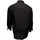 Vêtements Homme Chemises manches longues Doublissimo chemise tissu oxford london noir Noir