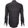 Vêtements Homme Chemises manches longues Emporio Balzani chemise popeline armuree cinecitta noir Noir