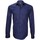 Vêtements Homme Chemises manches longues Emporio Balzani chemise popeline armuree tiberio bleu Bleu