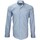 Vêtements Homme Chemises manches longues Emporio Balzani chemise tissu pinpoint prestige bleu Bleu
