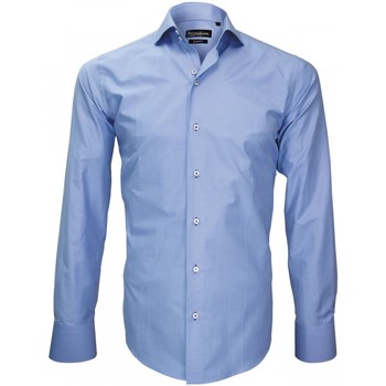 Chemise Emporio Balzani chemise repassage facile tiburtini bleu