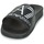Chaussures Claquettes Emporio Armani EA7 SEA WORLD VISIBILITY SLIPPER Noir / Blanc