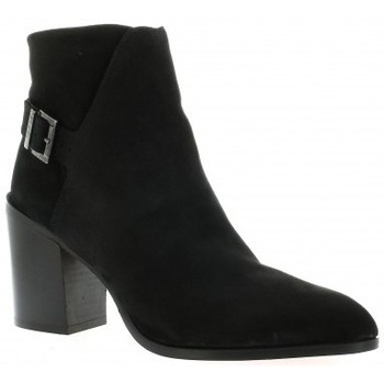 Chaussures Femme Stand out in style in the ® Fassina boots Boots cuir velours Noir