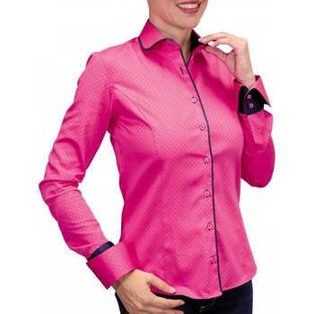 Vêtements Femme Chemises / Chemisiers Andrew Mc Allister chemise col claudine dixy rose Rose