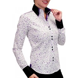 Vêtements Femme Chemises manches longues Andrew Mc Allister chemise double bouton penelope blanc Blanc
