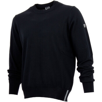 Vêtements Homme Pulls Emporio Armani gradient-effect logo-print scarfni Pull Noir