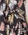 Vêtements Femme Robes courtes Betty London HYPO Noir / Multicolore