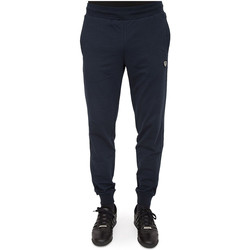 Vêtements Homme Pantalons de survêtement Ea7 Emporio embroidered-logo Armani Pantalon de Bleu