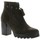 Chaussures Femme Boots Riva Di Mare Boots cuir velours Noir