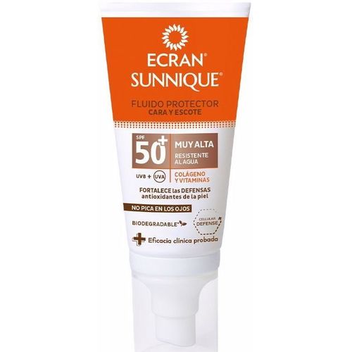 Beauté Femme Protections solaires Ecran Sunnique Fluide Protecteur Visage Spf50+ 