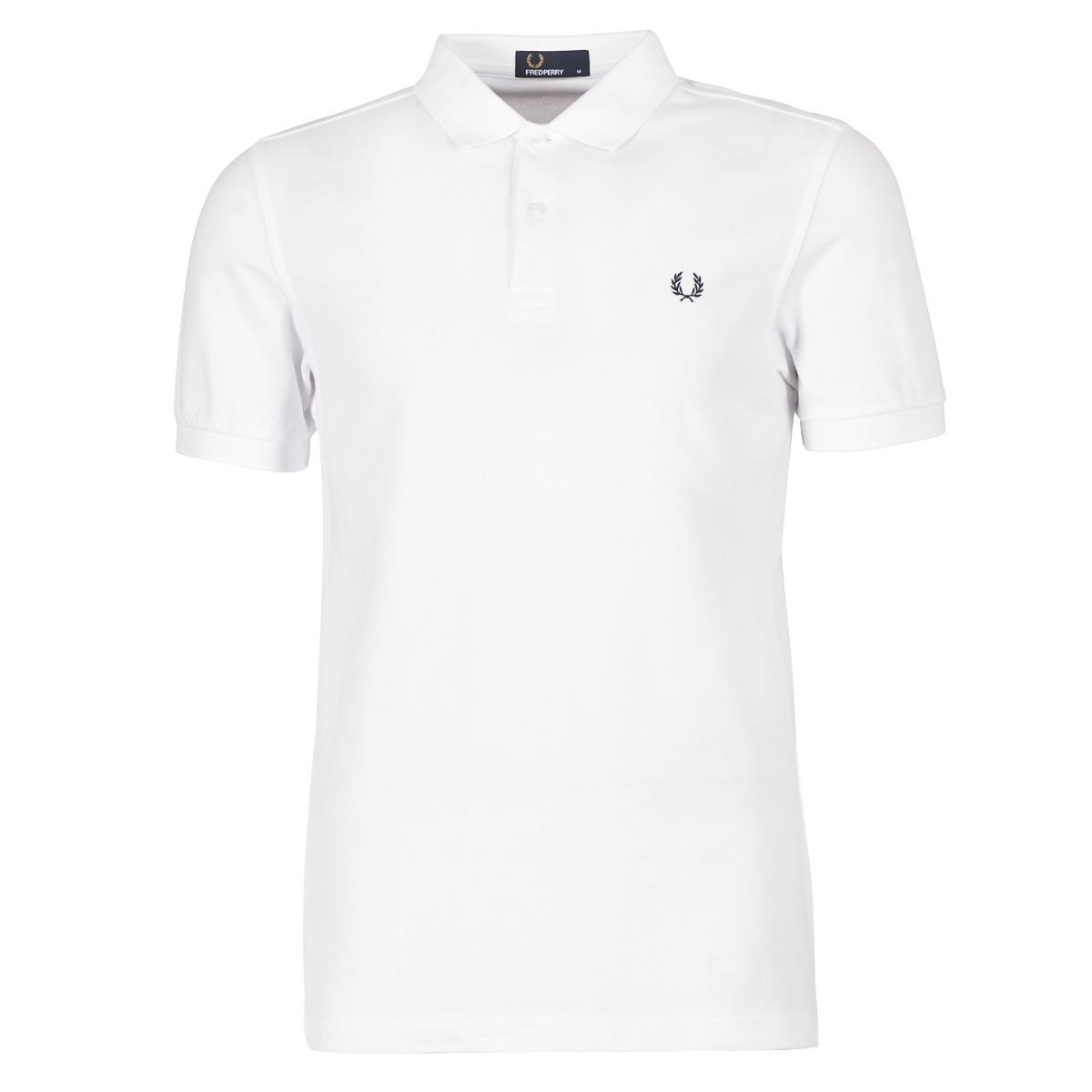 Vêtements Homme Polos manches courtes Fred Perry THE FRED PERRY Faux SHIRT Blanc