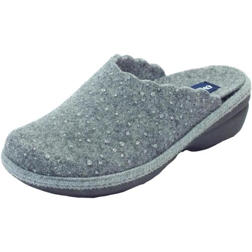 Chaussures Femme Chaussons Melluso PD306 Gris