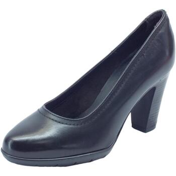 Chaussures Femme Escarpins Easy'n Rose 143-113 Pelle Noir