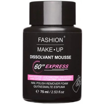 Beauté Femme Dissolvants Fashion Make Up Fashion Make-Up - Dissolvant Mousse 60s Express - 75ml Autres