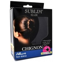 Beauté Femme Accessoires cheveux Sublim'hair Chignon Allure   Noir Ebène Marron