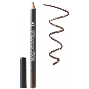 Beauté Femme Maquillage Sourcils Avril Avril - Crayon sourcils Ultra brun - Certifié bio Marron