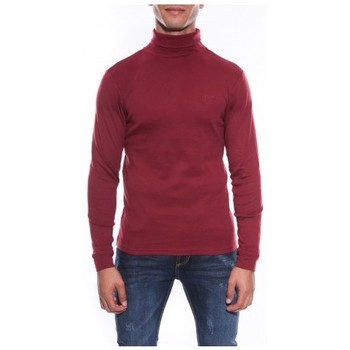 Vêtements Homme T-shirts manches longues Ritchie Sous-pull pur coton organique WAREN Rouge brique