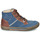 Chaussures Garçon Boots Catimini RUMEX Bleu / Marron