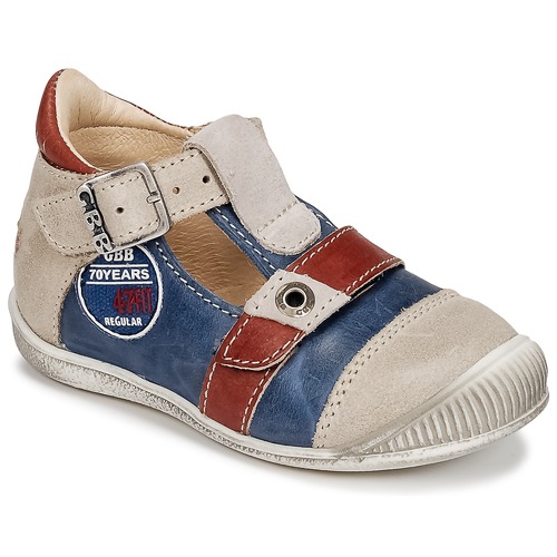 GBB STANISLAS Marine / Beige / Rouge - Livraison Gratuite | Spartoo ! -  Chaussures Sandale Enfant 26,00 €
