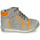 Chaussures Garçon Boots Catimini SEREVAL Gris / Orange