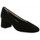 Chaussures Femme Escarpins Brenda Zaro Escarpins cuir velours Noir