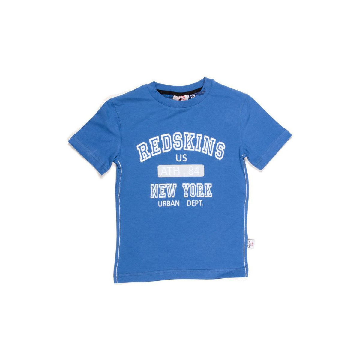 Vêtements Garçon Débardeurs / T-shirts sans manche Redskins T-shirt GarÃ§on BOSCAL Bleu Bleu