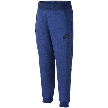 Vêtements Enfant Pantalons de survêtement Nike Cadet Tech Fleece Bleu