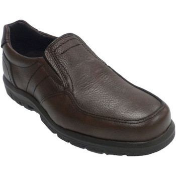 Chaussures Homme Mocassins Made In Spain 1940 Chaussure de sol en caoutchouc élastique marrÃ³n