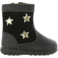 Chaussures Fille Bottes ville Happy Bee B171194-B1153 Negro