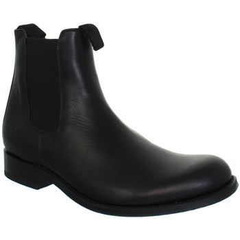 Chaussures Homme Boots Gardian Boots gardianne en cuir  ref_sen41602-noir Noir