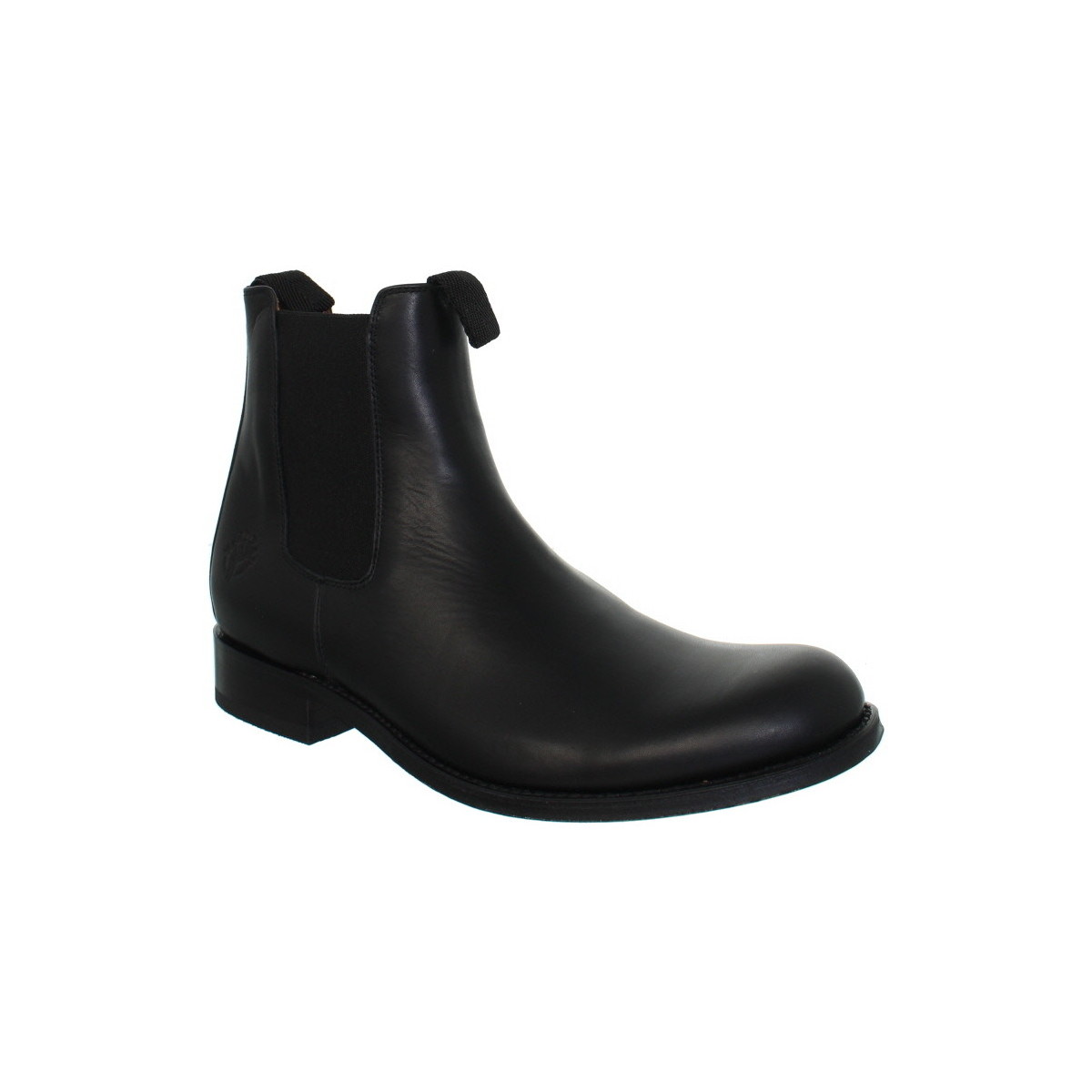 Chaussures Homme Boots Gardian Boots gardianne en cuir  ref_sen41602-noir Noir