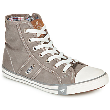 Chaussures Femme Baskets montantes Mustang GALLEGO Gris