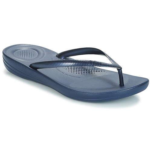 Chaussures Femme Rounded FitFlop IQUSHION ERGONOMIC FLIP-FLOPS Bleu