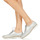 Chaussures Femme Derbies Geox JANALEE A Gris / Blanc