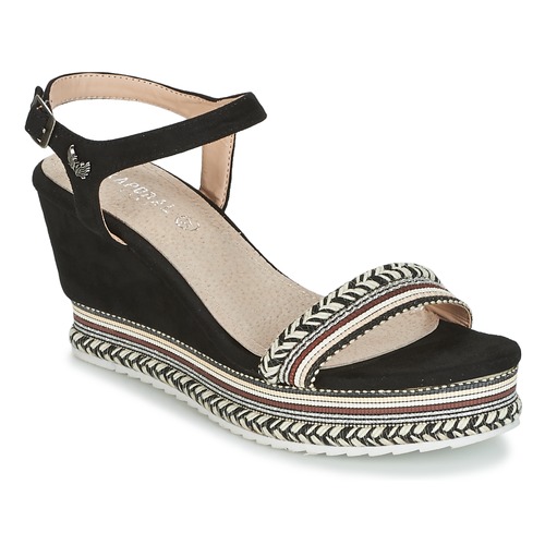 Kaporal SLYDE Noir - Chaussures Sandale Femme 55,00 €