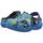 Chaussures Fille Sandales et Nu-pieds Crocs KID'S CLASSIC FUZZ LINED GRAPHIC CLOG Bleu
