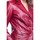 Vêtements Vestes en cuir / synthétiques Giorgio Irene Waxy Rouge Rouge