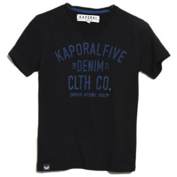 Vêtements Garçon Débardeurs / T-shirts sans manche Kaporal T-Shirt  Dapid Black (sp) Noir