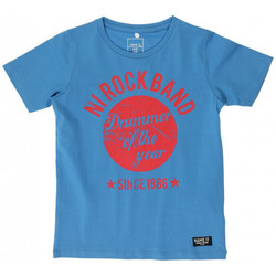 Vêtements Garçon T-shirts manches courtes Name it T-Shirt  Edrick Campanula Bleu