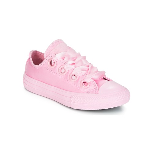 Chaussures Fille Baskets basses suede Converse CHUCK TAYLOR ALL STAR BIG EYELET-SLIP Rose