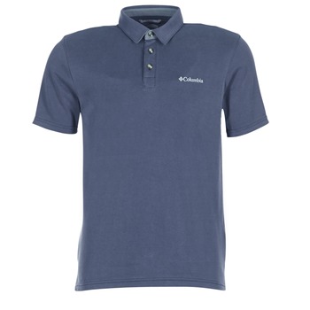 Vêtements Homme Polos manches courtes Columbia NELSON POINT POLO Marine