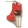 Chaussures Femme Sandales et Nu-pieds Betty London INALU Rouge