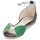 Chaussures Femme Sandales et Nu-pieds Betty London INALI Noir / Argent / Vert