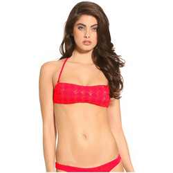 Vêtements Femme Maillots / Shorts de bain Guess Haut de Maillot Core 4 Femmec GE52J39 Bandeau Rouge (sp) Rouge