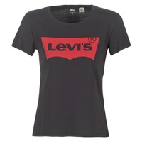 Vêtements Femme T-shirts manches longues Levi's THE PERFECT TEE Noir