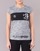 Vêtements Femme T-shirts manches courtes Philipp Plein Sport THINK WHAT U WANT Gris