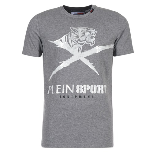 Vêtements Homme T-shirts manches courtes Philipp Plein Sport BORIS Gris / Argenté