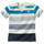 Vêtements Homme Polos manches courtes Kaporal T-Shirt Classic Homme STARO Rayé Bleu Blanc Multicolore
