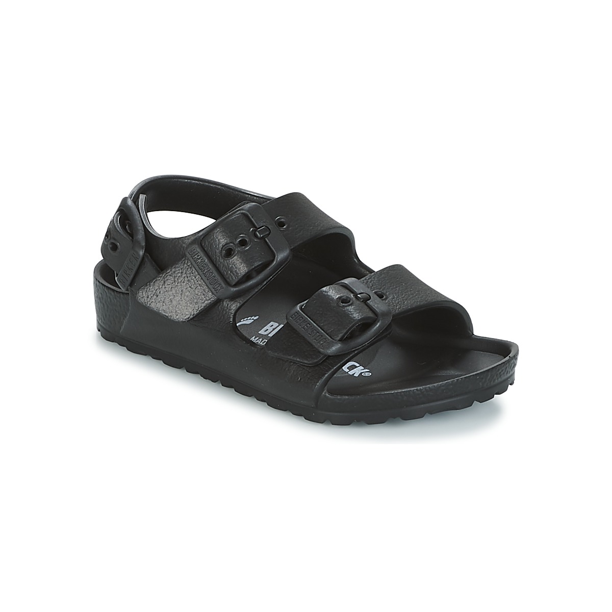 Chaussures Garçon Sandales et Nu-pieds Birkenstock MILANO EVA Noir